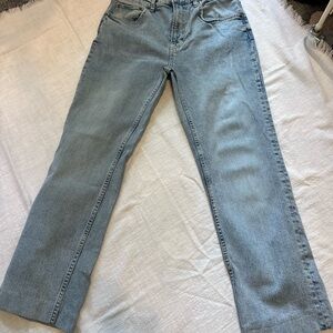 Zara Light Blue Straight Leg Women’s Jeans